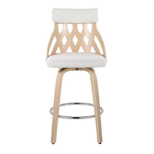 Langley Street Tullyrusk Swivel 26'' Counter Stool & Reviews Wayfair